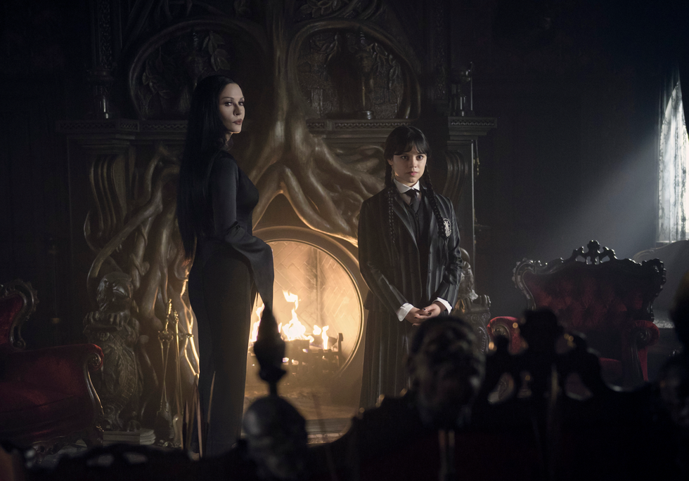 morticia and wednesday
