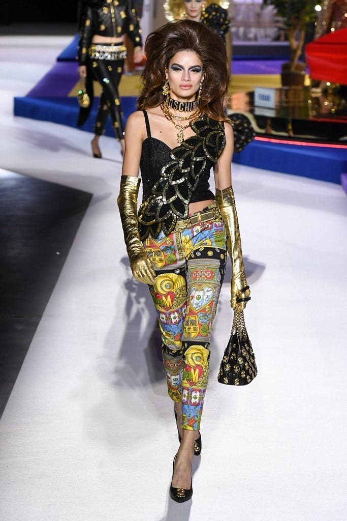 Milan Fashion Week Moschino Show Recreates 'Price is Right'