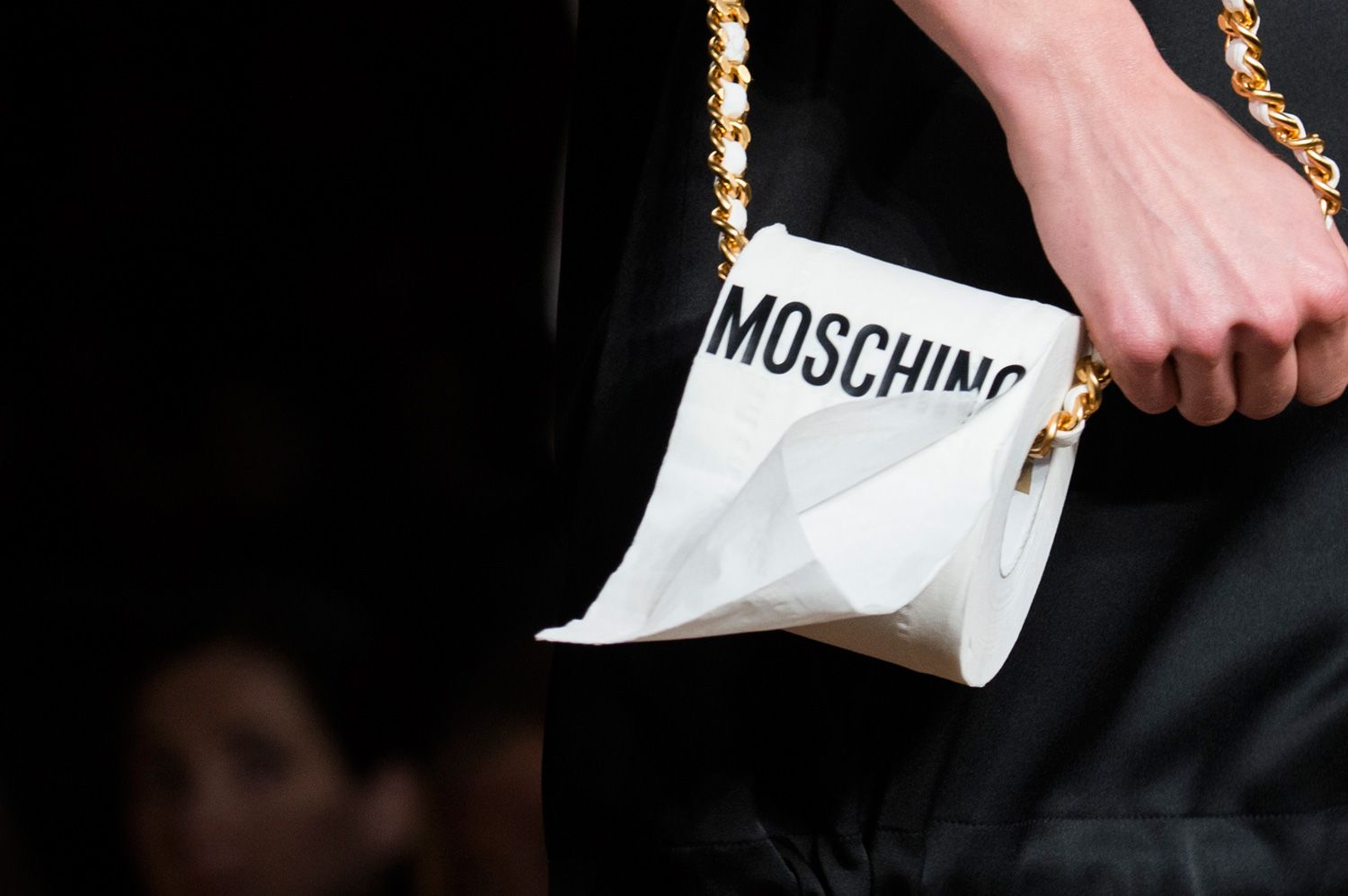 Moschino discount paper bag