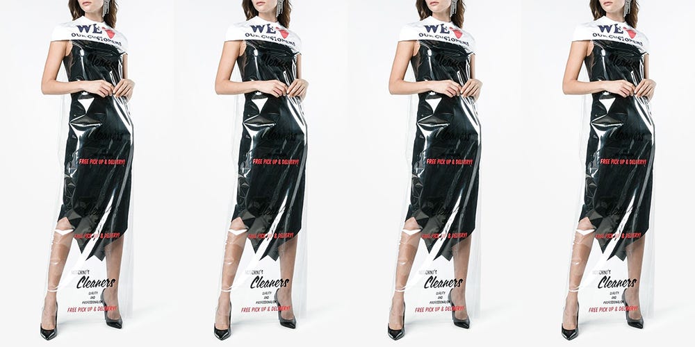 For Just $700, You Can Look Like a Bag of Dry Cleaning!