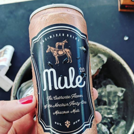 Moscow Mule in a can