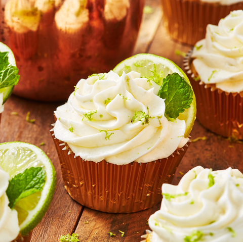 moscow mule cupcakes