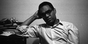 portrait of american civil rights activist robert parris moses, new york, 1964 photo by robert elfstromvillon filmsgety images