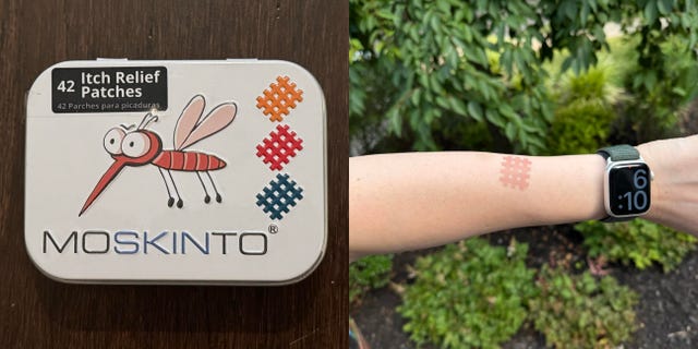 moskinto mosquito itch relief patches