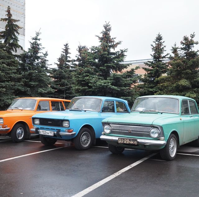 party of moskvitch owners, moscow, 2016