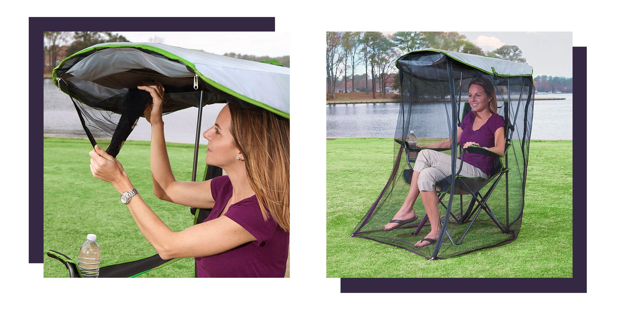 Enjoy the Outdoors Without Being Attacked By Mosquitos, Thanks to This  Canopy Chair With Netting