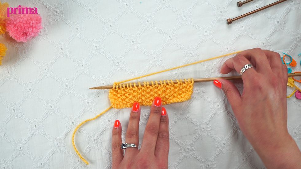 Moss stitch: How to knit moss stitch video