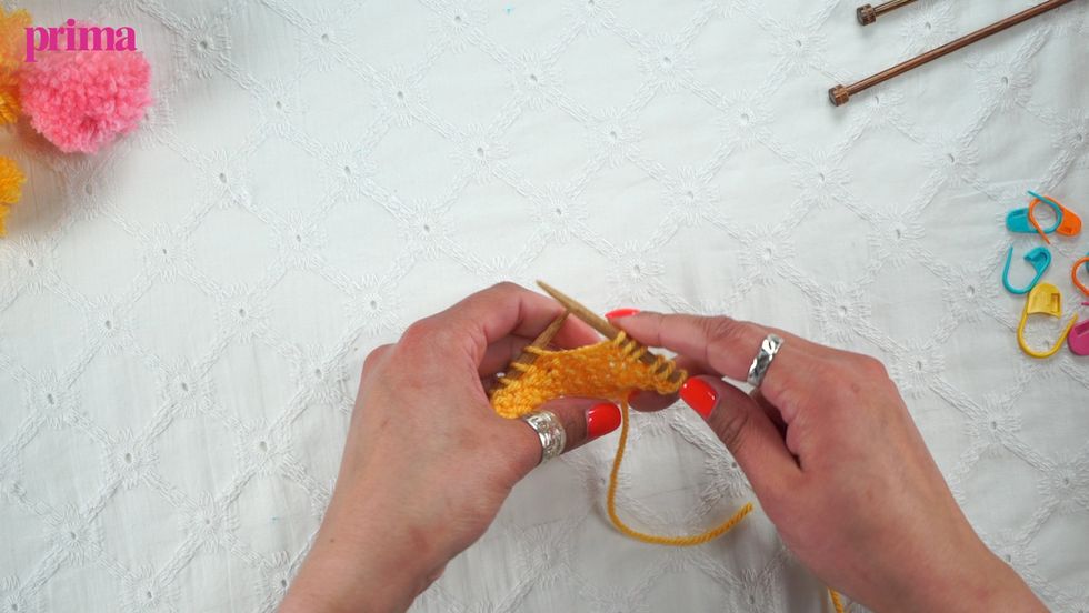 Moss Stitch Sewing Needle Case