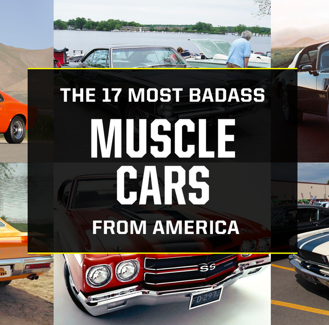 17 most badass muscle cars in america
