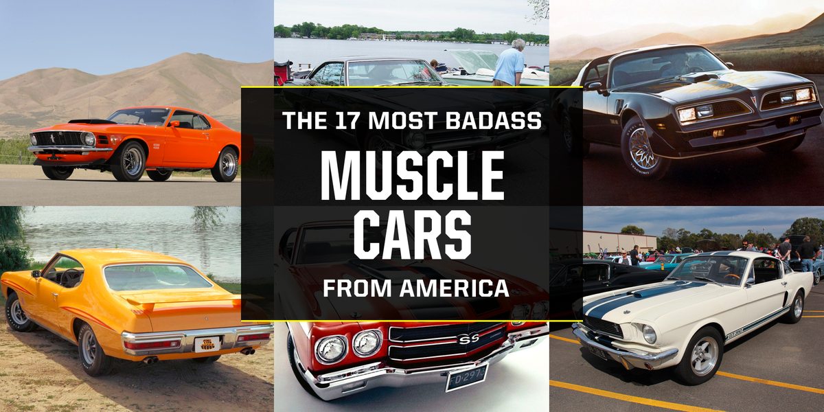 bag Sport Videnskab These Are the 17 Best American Muscle Cars Ever Made