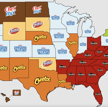 the most popular snacks in each state 2024