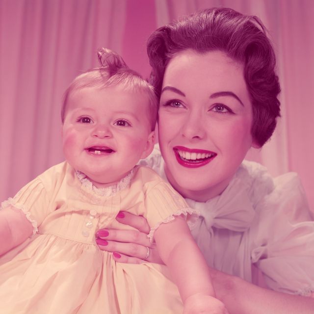 mother and daughter smiling, portrait. (photo by h. armstrong roberts/retrofile/getty images)