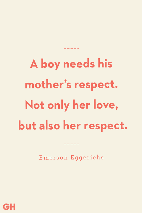 mother and son quotes — emerson eggerichs