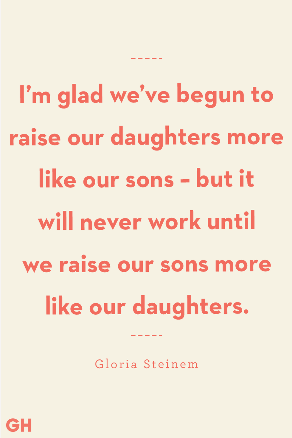 mother and son quotes gloria steinem