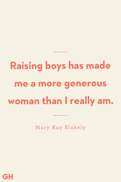 mother and son quotes — mary kay blakely