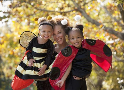 mother daughter halloween costumes ladybugs