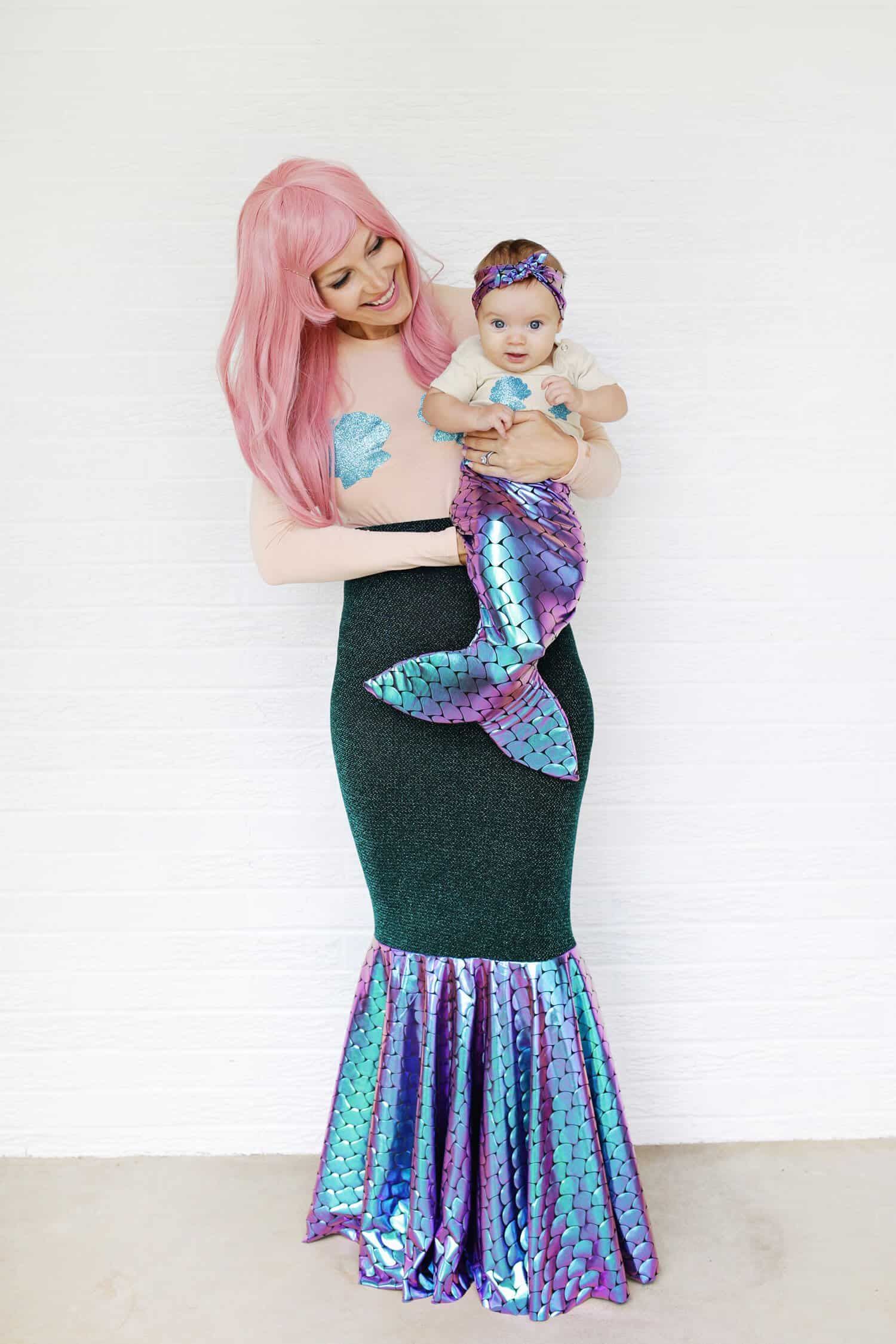 25 Mermaid Costumes and DIY Ideas 2022  Mermaid costume diy, Disney  halloween costumes, Mermaid costume