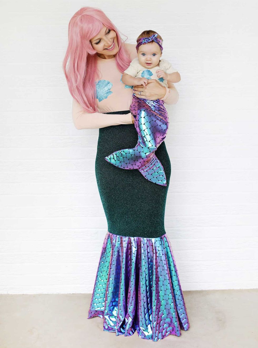 mother daughter mermaid costume