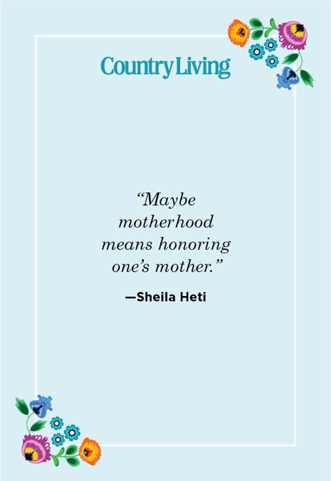 short mother daughter quote by sheila heti
