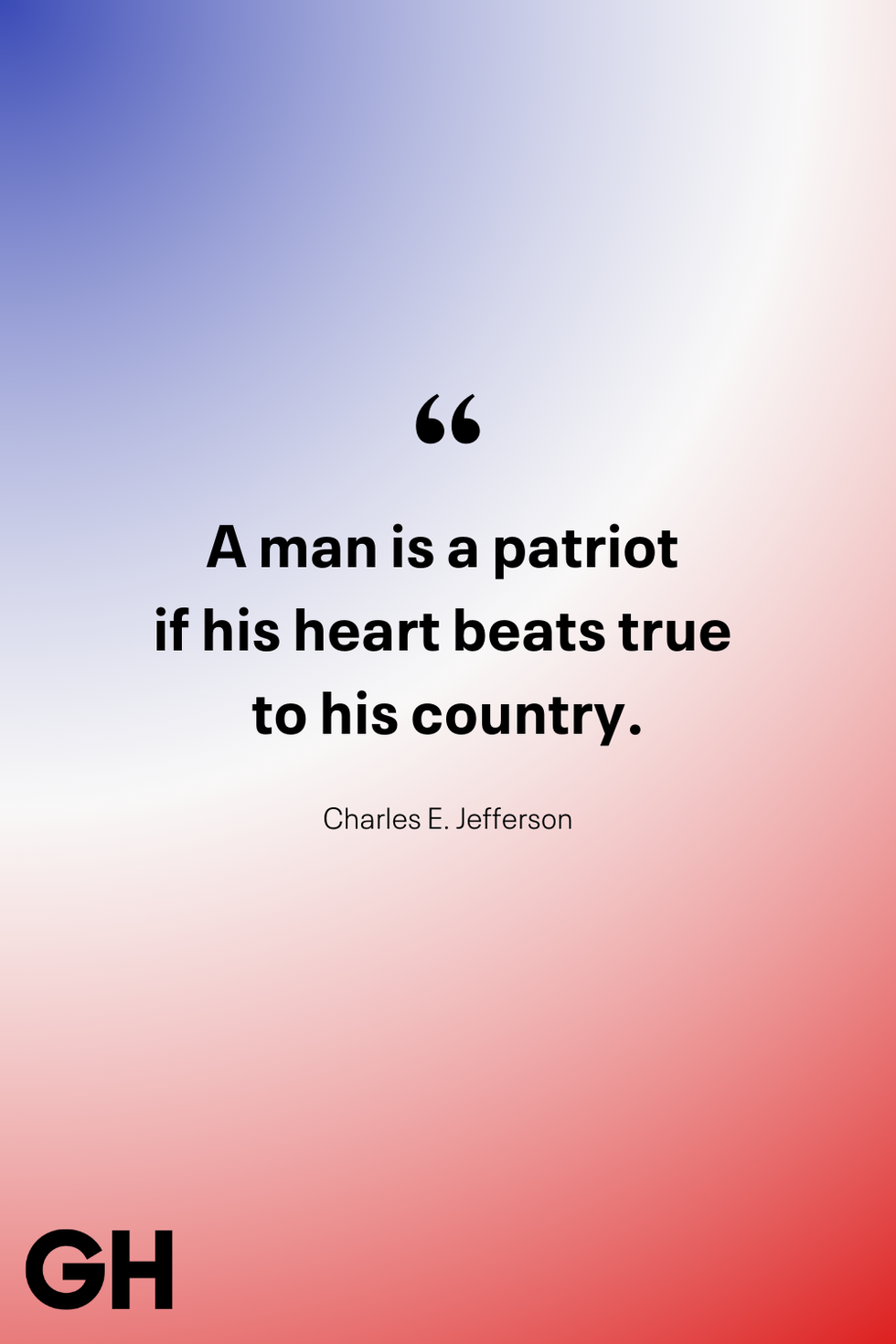 quote about patriotism by charles e jefferson