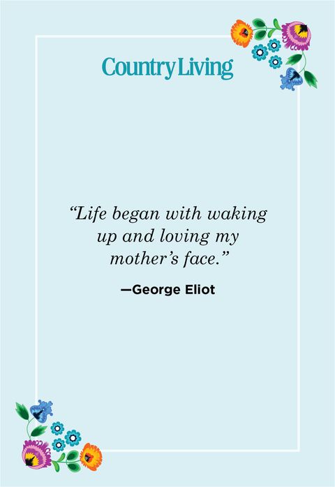 mother daughter quote about unconditional love by author george eliot, aka mary ann evans