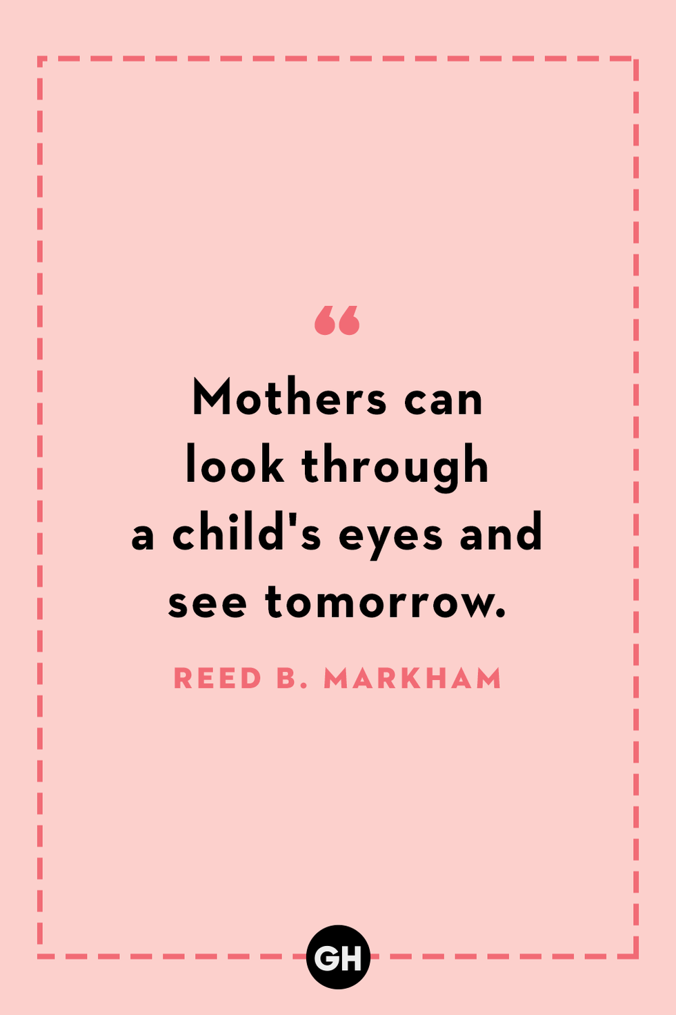 a mother's day quote in an designed illustration