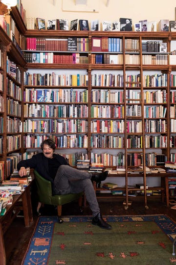 craig florence, owner of mother foucault’s bookshop, has created a cozy environment for conversation, contemplation, and thousands of books