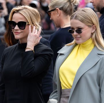 paris, france january 25 l r reese witherspoon and ava phillippe attend the fendi haute couture springsummer 2024 show as part of paris fashion week on january 25, 2024 in paris, france photo by marc piaseckiwireimage