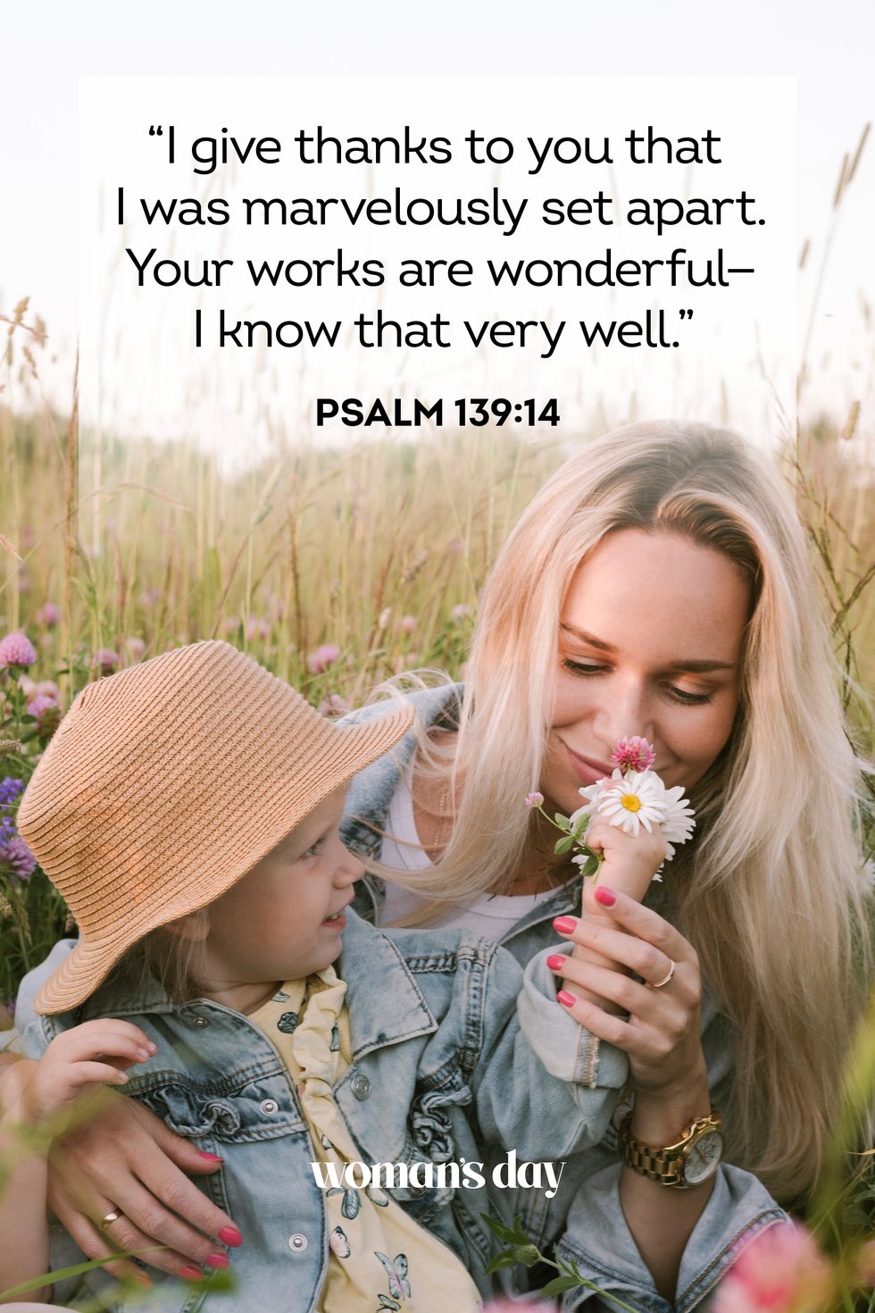 mothers day bible verses psalm 139 14