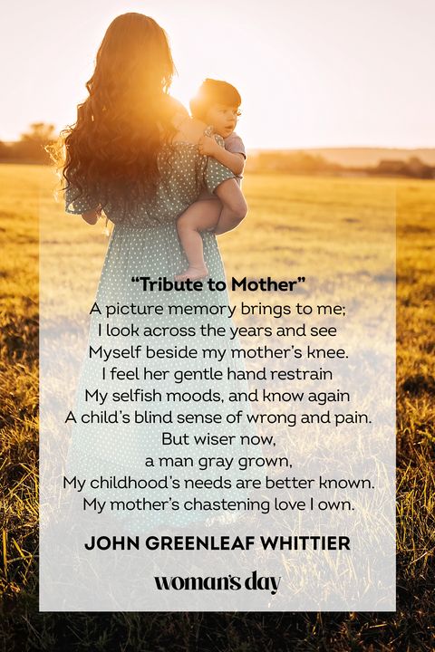26 Best Mother'S Day Poems 2023 — Poem For Mom On Mother'S Day