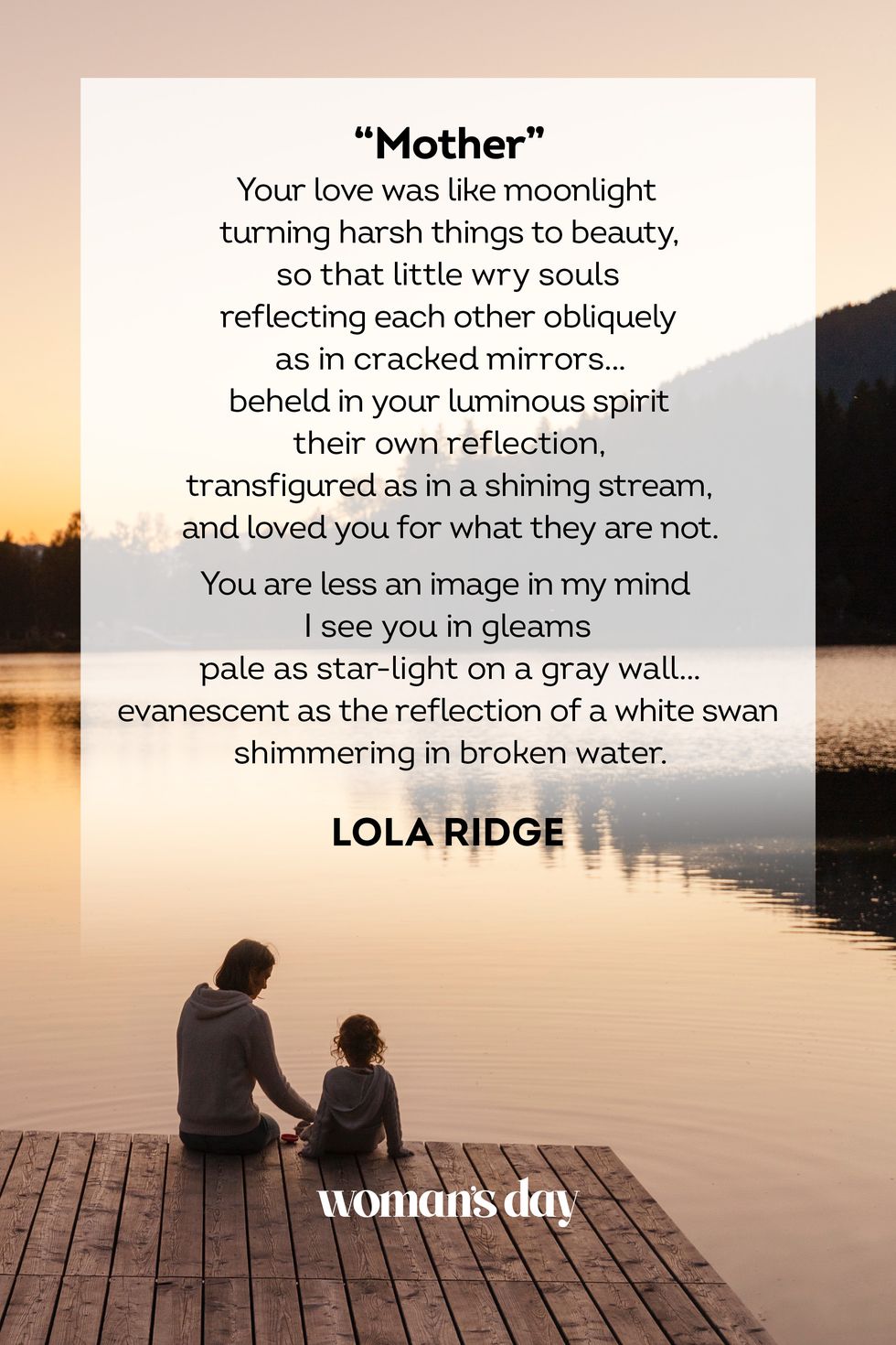 mothers day poems lola ridge