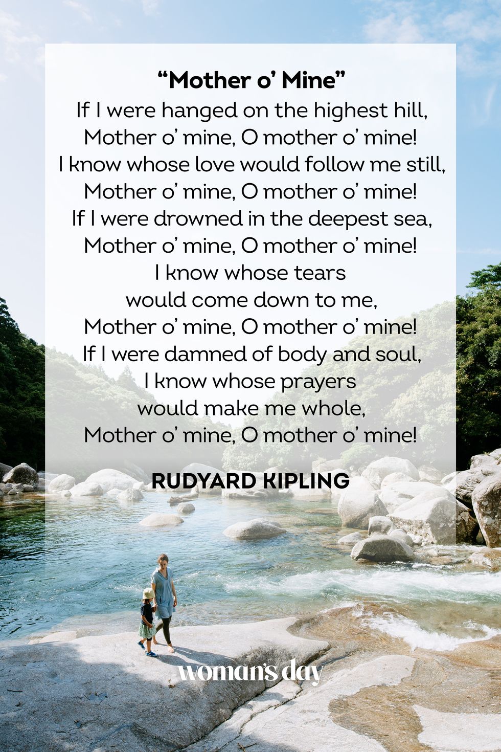 best mother's day poems by rudyard kipling