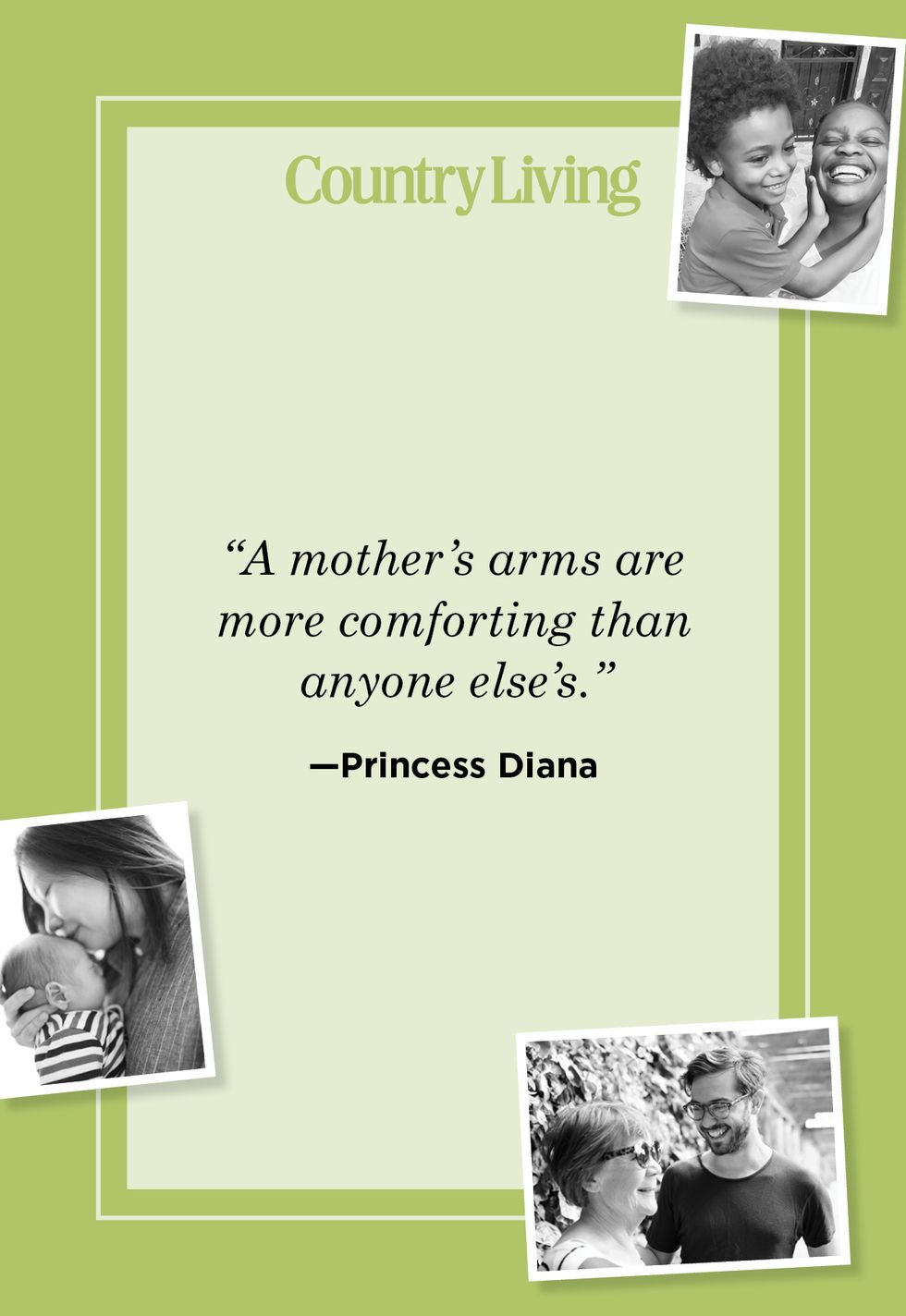 short mother son quote by princess diana