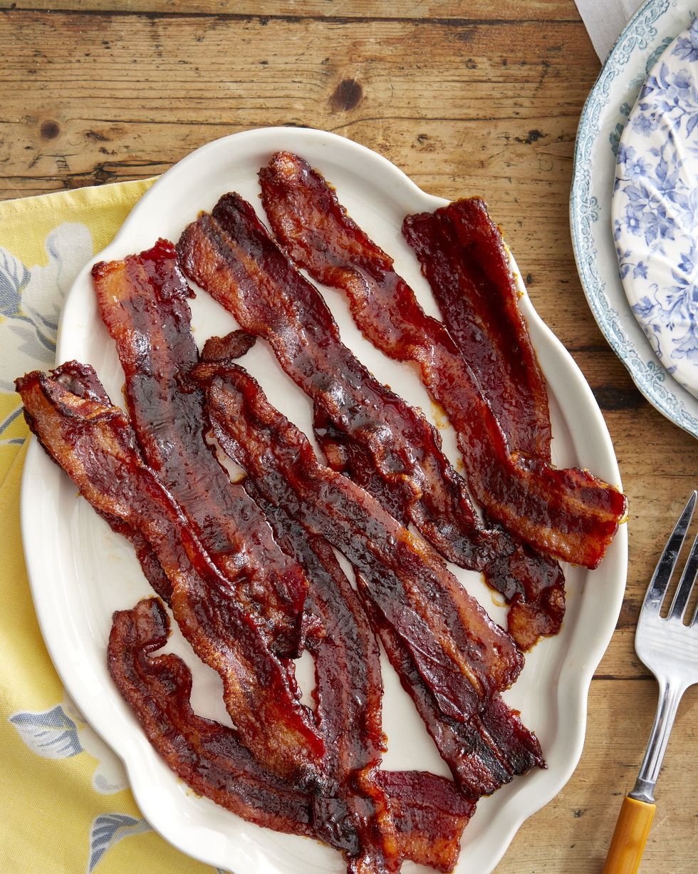 spiced candied bacon