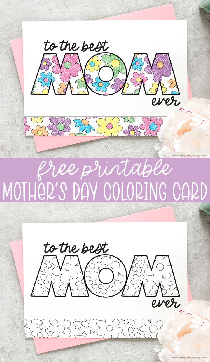 Mothers Day cards kids can make - The Craft Train