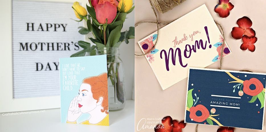 Mom Birthday Card - Classic Style Template Editable Online