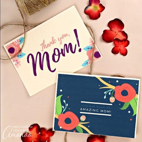 mothers day card ideas thank you mom amazing mom printables