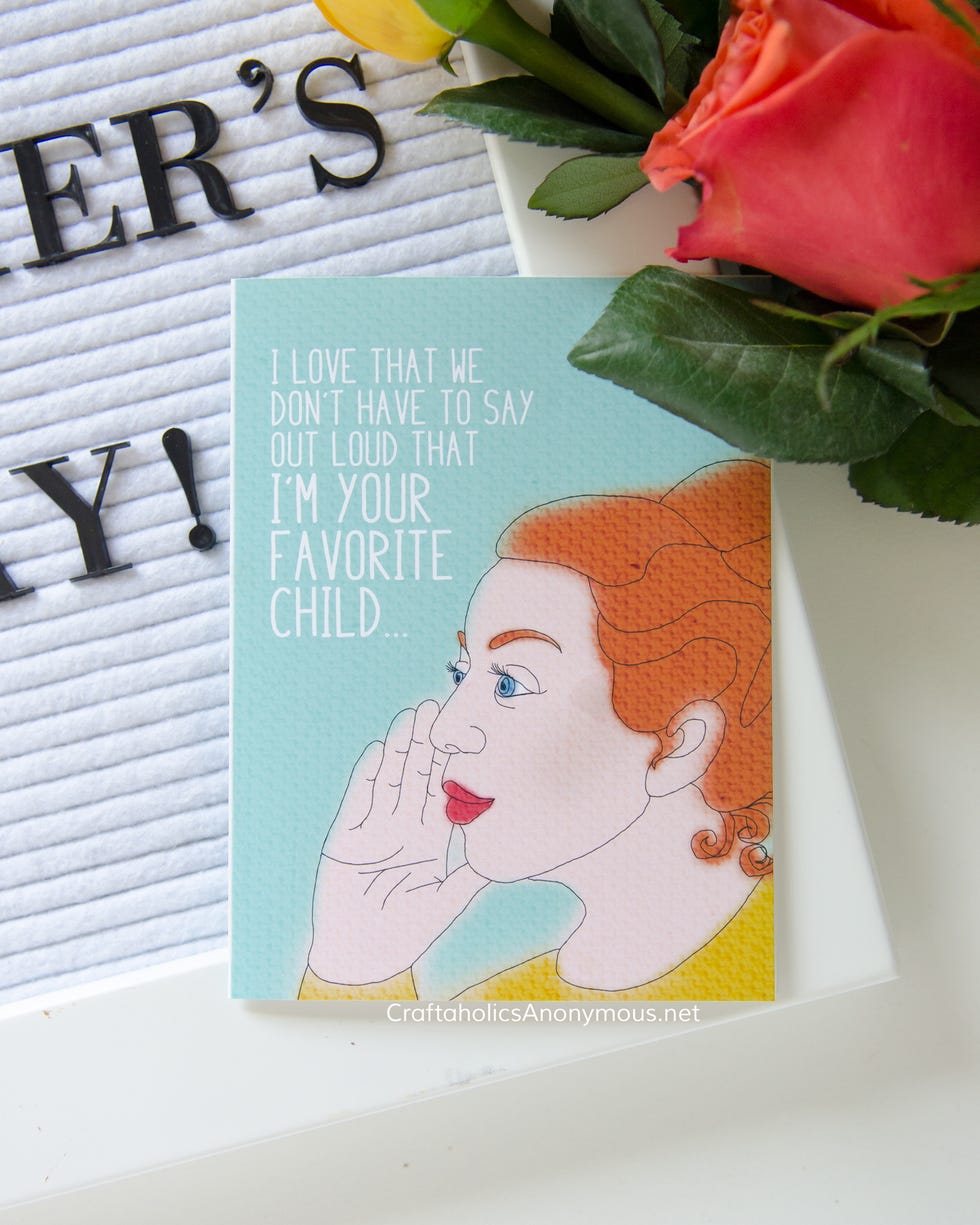 craftaholics anonymous favorite child card