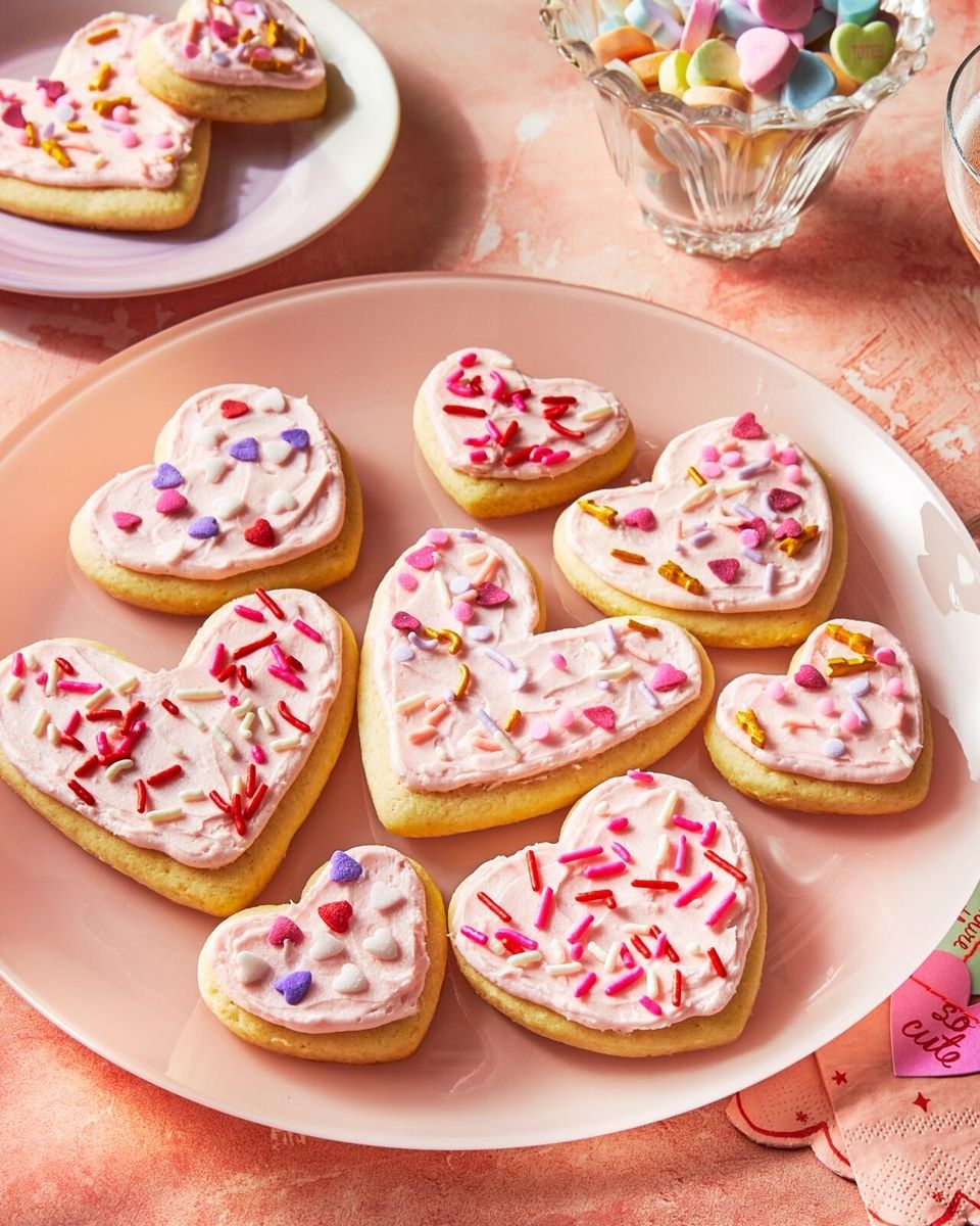 mothers day cookies heart cookies