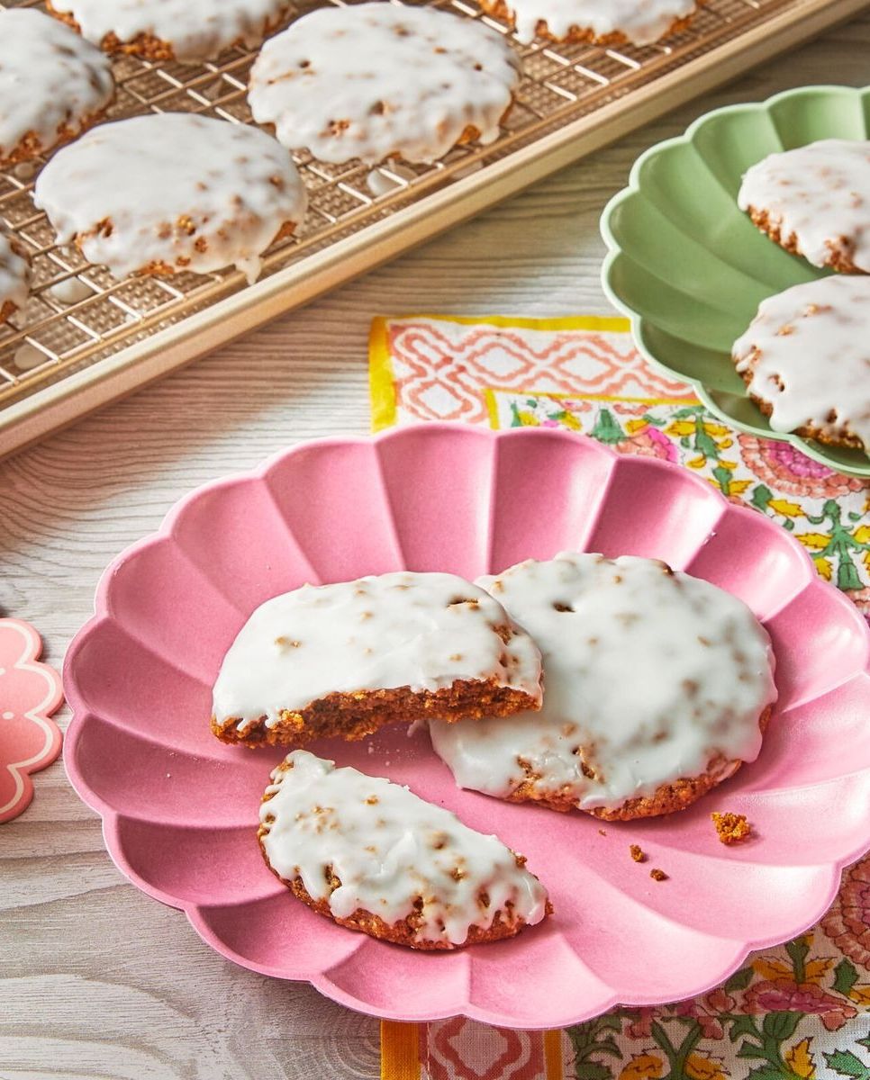 mothers day cookies iced oatmeal cookies