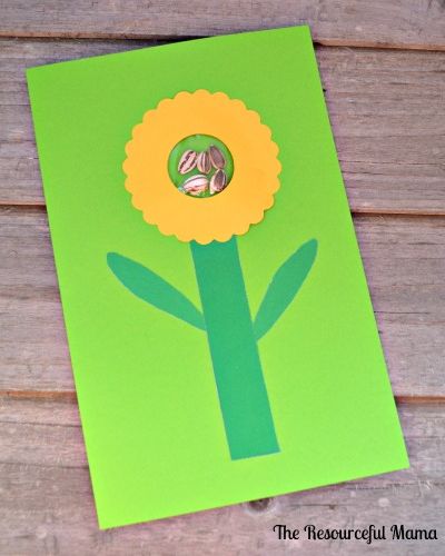 mothers day crafts for kindergarteners seed of love card