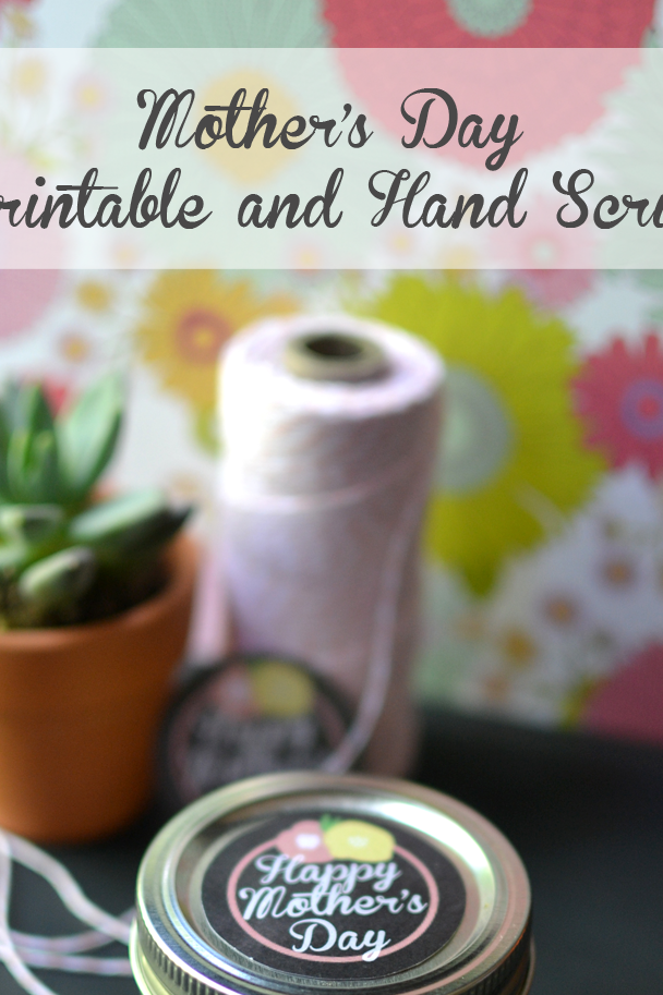 mothers day crafts  homemade hand scrub