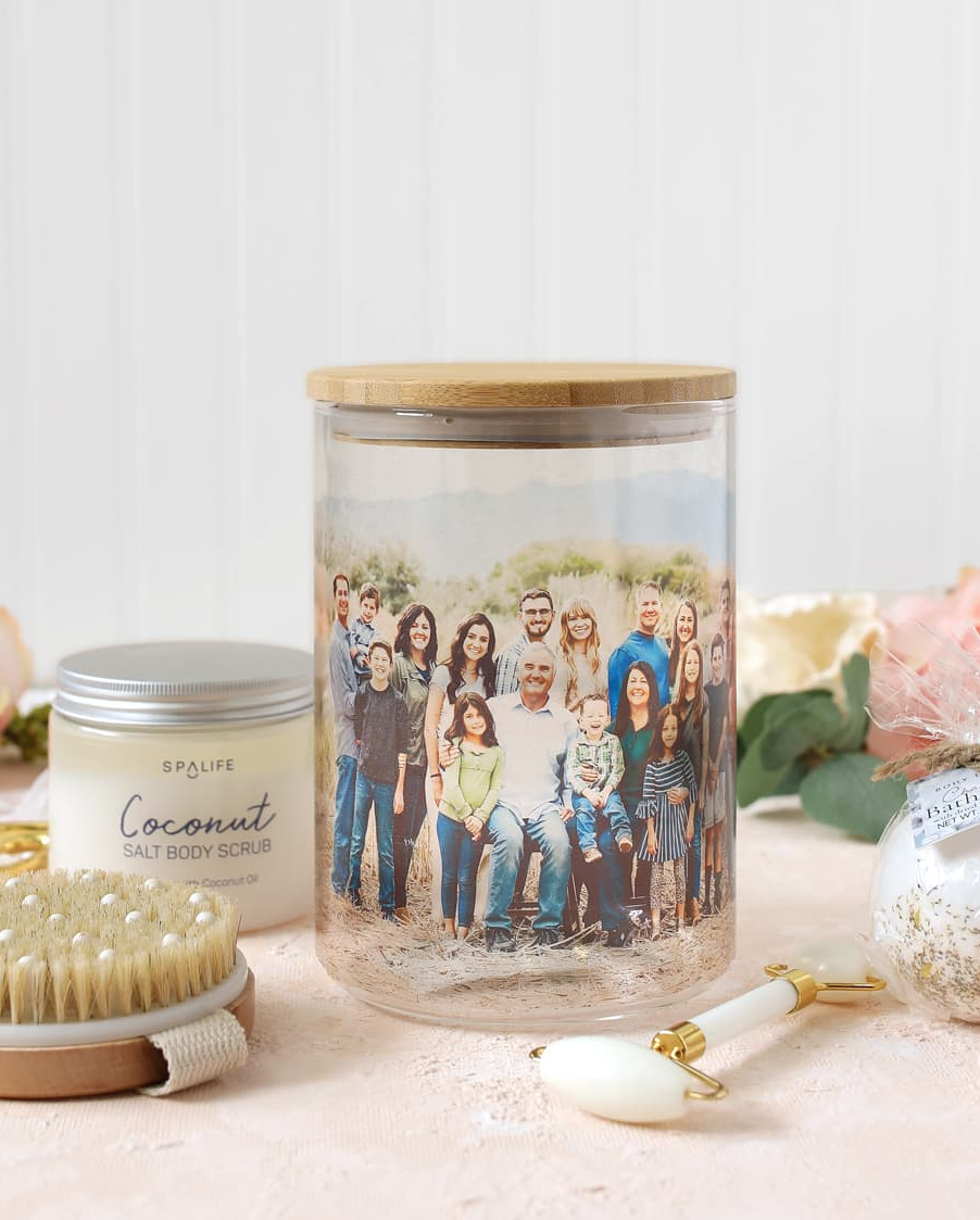 mothers day crafts photo jar