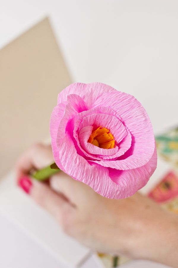 mothers day crafts  paper flower pencils