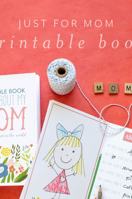 mothers day crafts  printable mothers day book