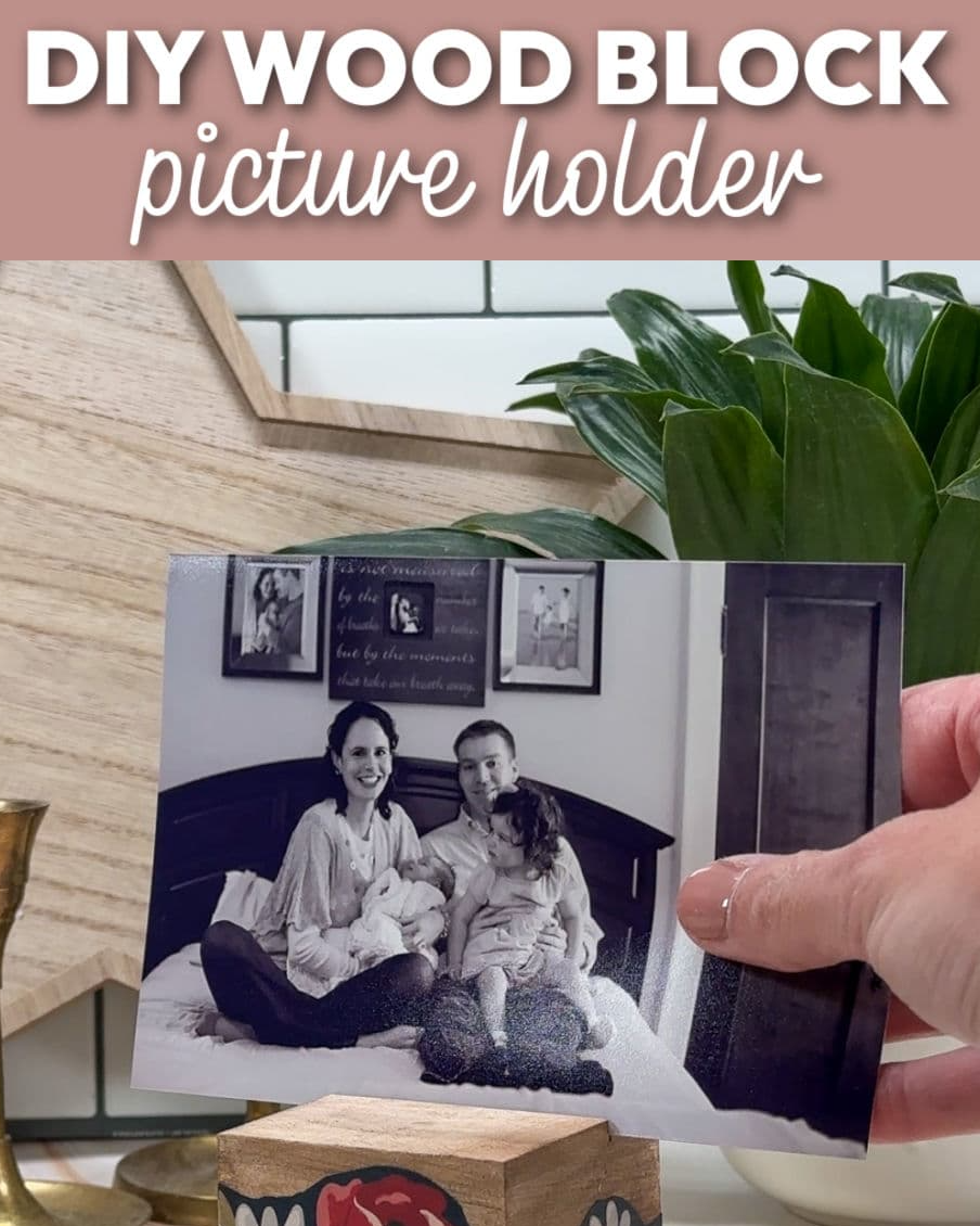 mothers day crafts wood block photo craft