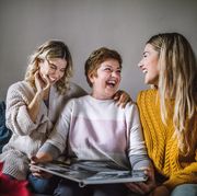 mother's day facts three generations of women smiling