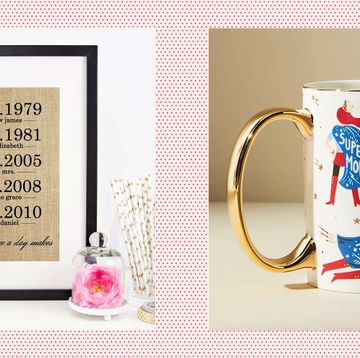 mothers day gift ideas  important dates print and super mom mug