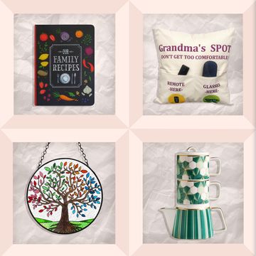 my family recipes book, grandmas spot pillow cover, no place like grandma and grandpas doormat, tea set, tree of life hanging art