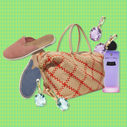 Pink, Textile, Bag, Fashion accessory, Handbag, Pattern, Illustration, Pattern, 